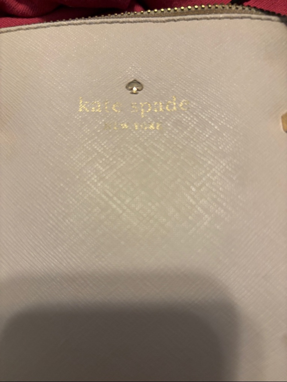 kate spade Two-Tone Cream and Black Satchel - Picture 5 of 5